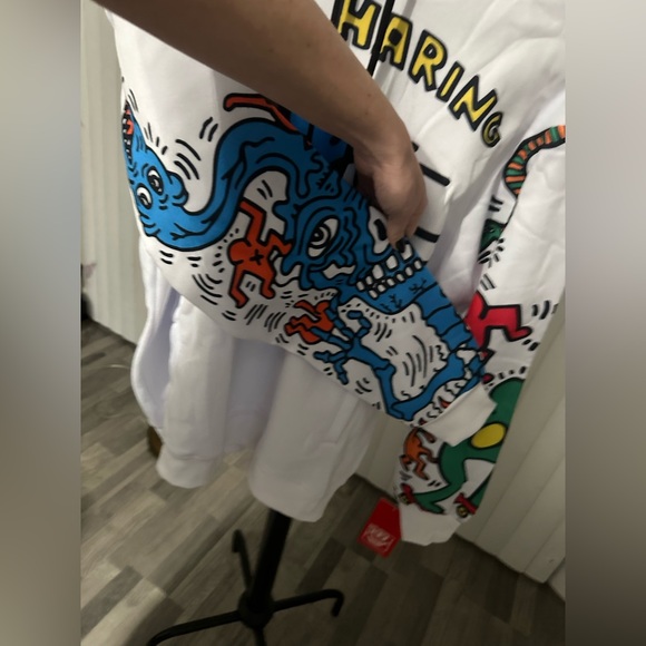 Keith Haring Members Only Art Hoodie - Picture 5 of 10